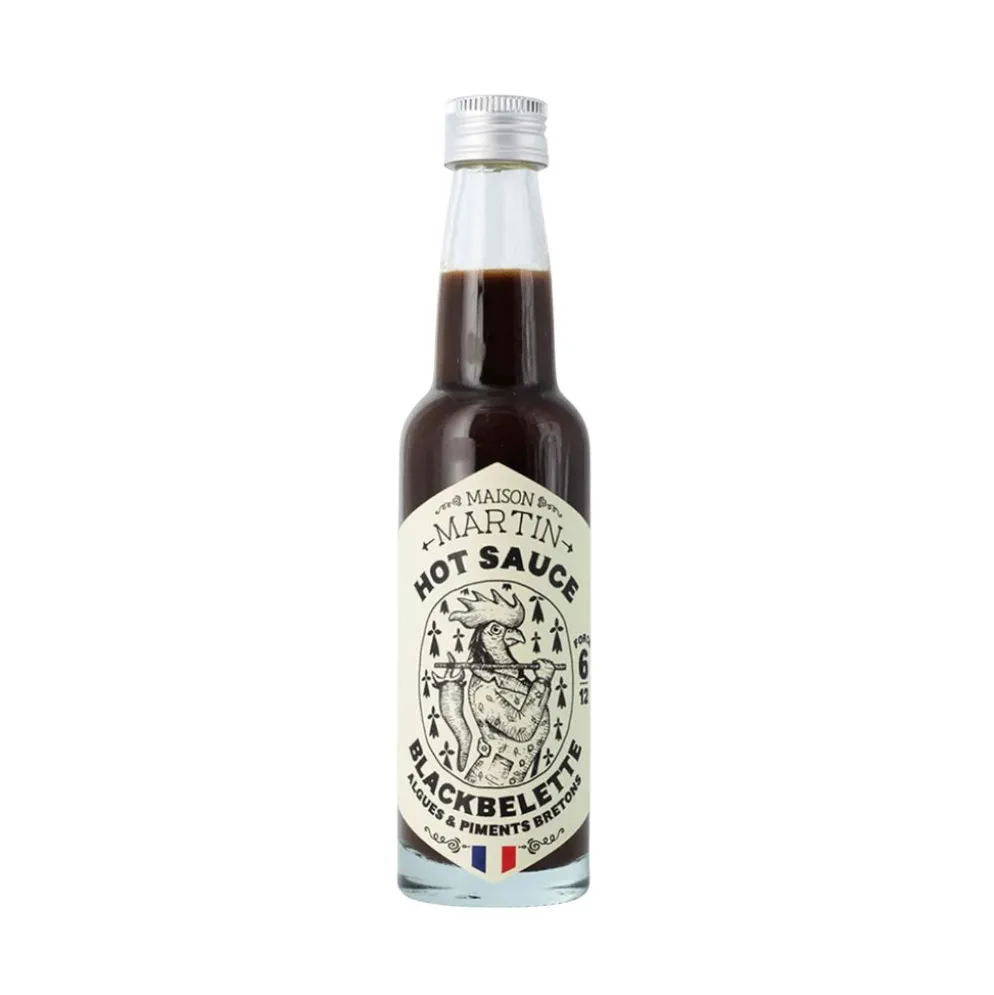 Sauce piquante piment Jalapeño Habanero aux algues bretonnes 100g – puissance 6/12