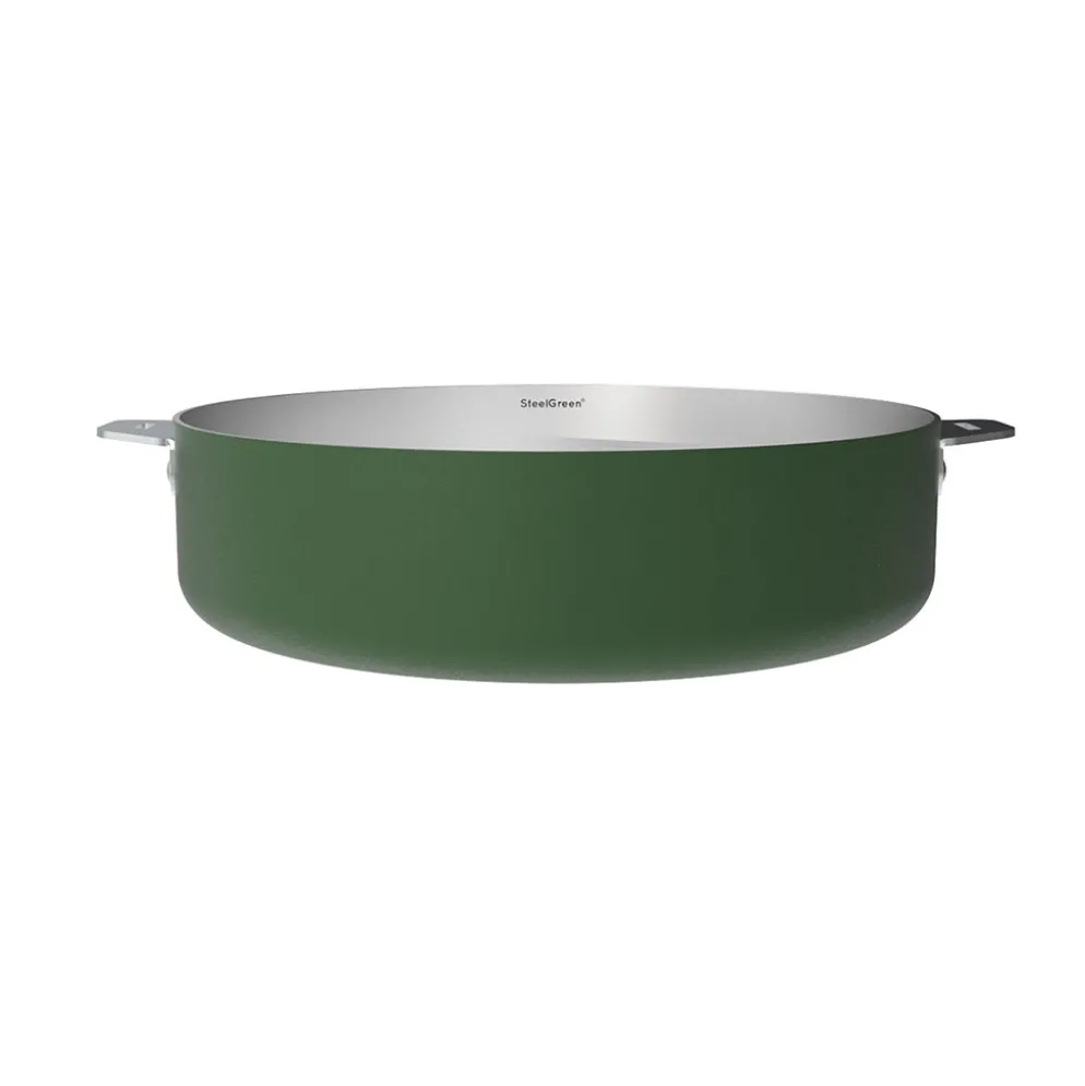 Sauteuse en inox fougère d28cm - La Merveilleuse
