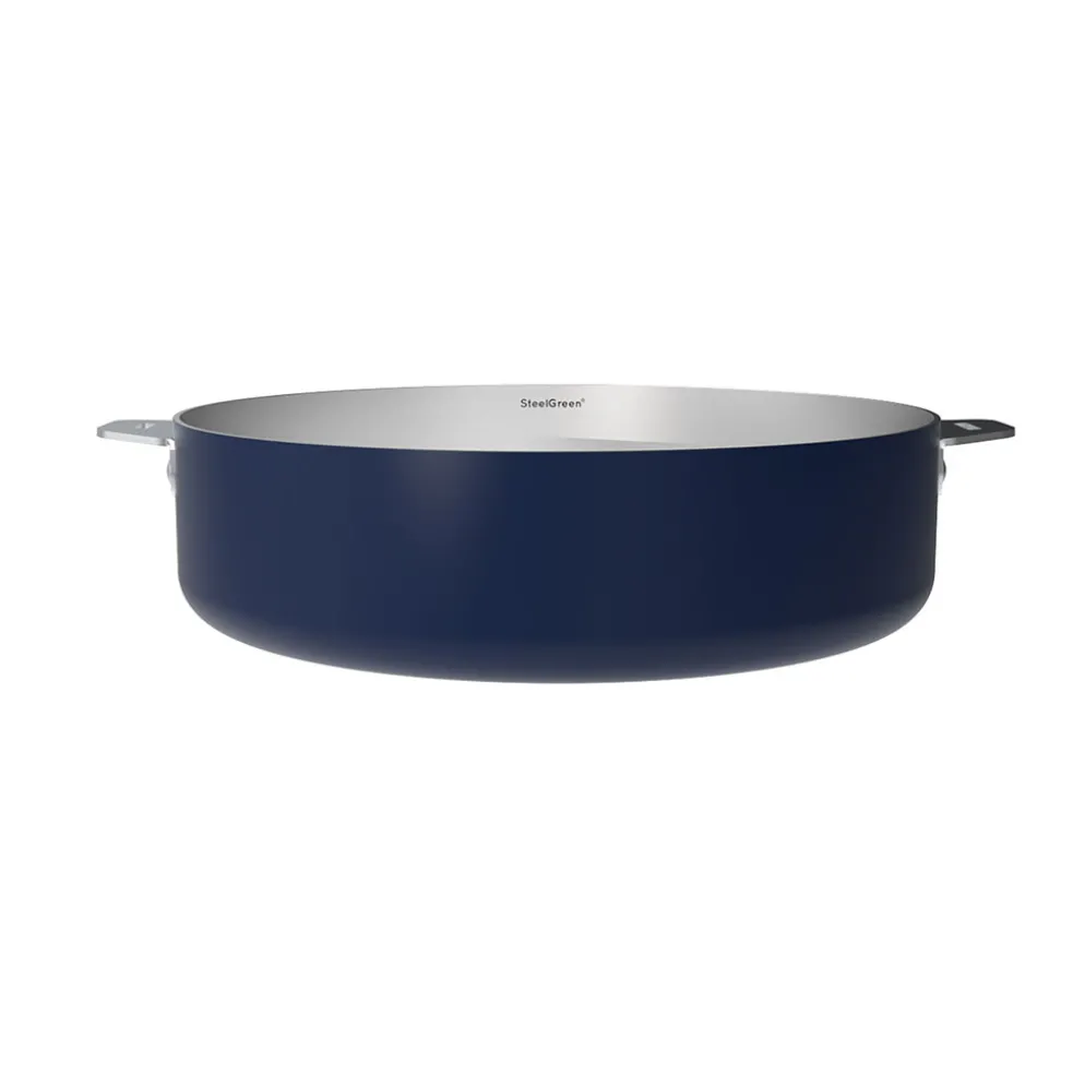 Sauteuse en inox myrtille d28cm - La Merveilleuse
