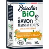 Savon solide fleur d'oranger et menthe - Cosmébio