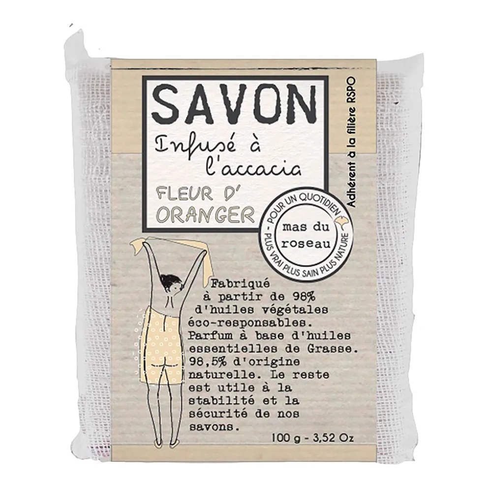 Savonnette parfumée fleur d'oranger 100gr