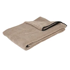 Serviette de toilette en coton couleur lin 30x50cm - Issey