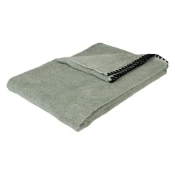 Serviette de toilette en coton celadon 30x50cm - Issey
