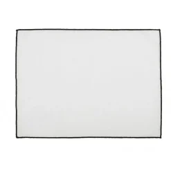 Set de table en lin blanc 35x48cm - Borgo