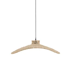 Suspension en corde de papier d50cm E27 - Calyp