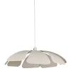 Suspension en lin écru d60cm E27
