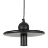 Suspension en manguier noir d25cm E27 - Atelier