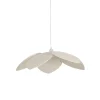 Suspension en papier écru d70cm E27 - Papier