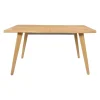 Table à manger extensible en bois 160-210x90cm - Calypso