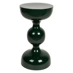 Table d'appoint en fer verte d31cm - Lars