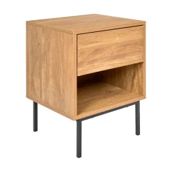 Table de chevet en bois 1 tiroir - Célia
