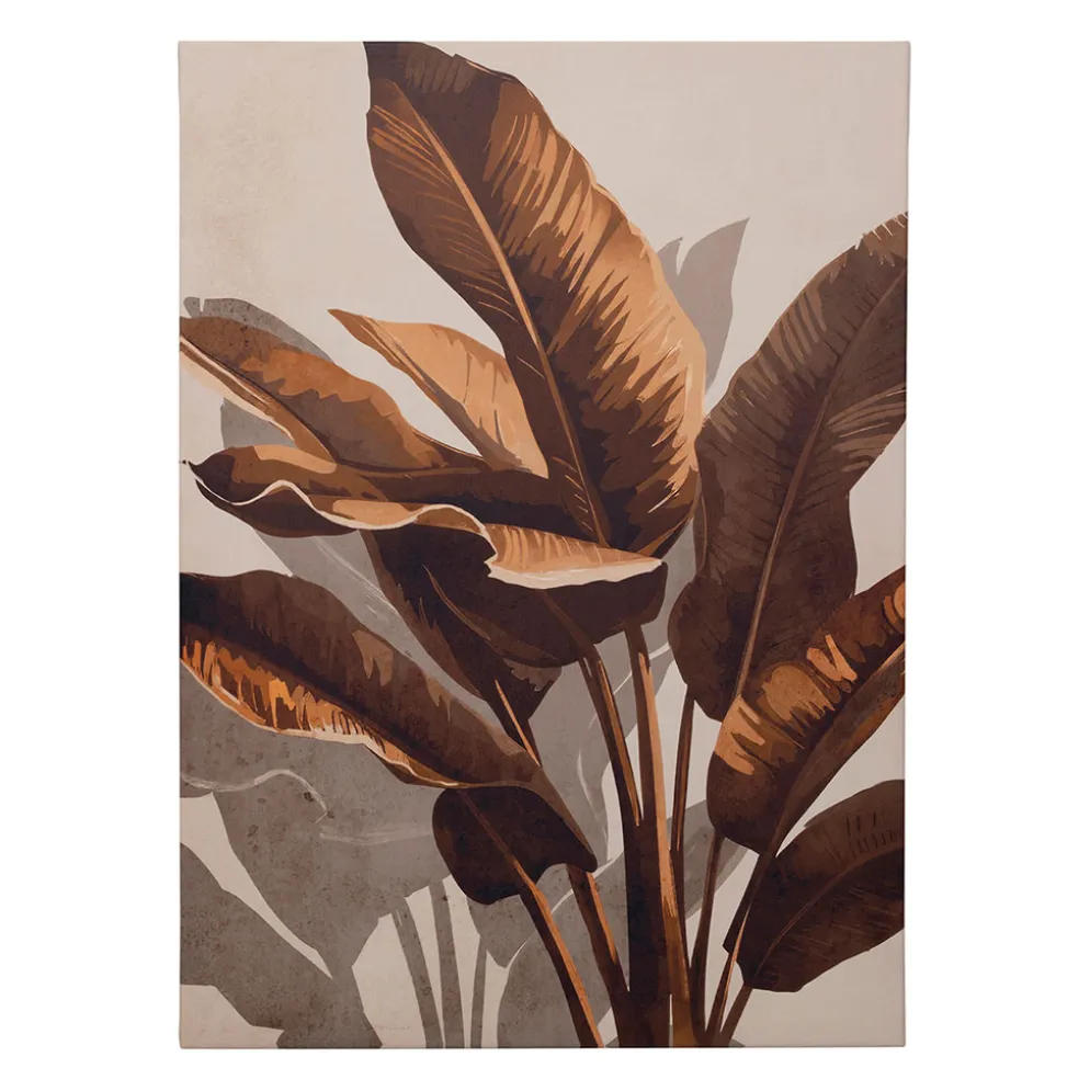 Tableau sur toile strelitzia 50x70cm