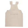 Tablier naturel en coton et lin - chambray