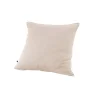 Taie d'oreiller en gaze de coton unie pampa 60x60cm - Gaia