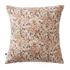 Taie d'oreiller en gaze de coton imprimée pampa 60x60cm - Capucine