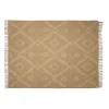 Tapis en jute et laine naturel 200x140cm - Urazia