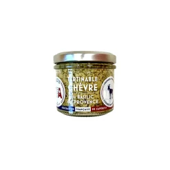 Tartinable de fromage de chèvre au basilic de provence 90g