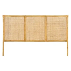Tete lit en rotin naturel 160x100 - Balamea