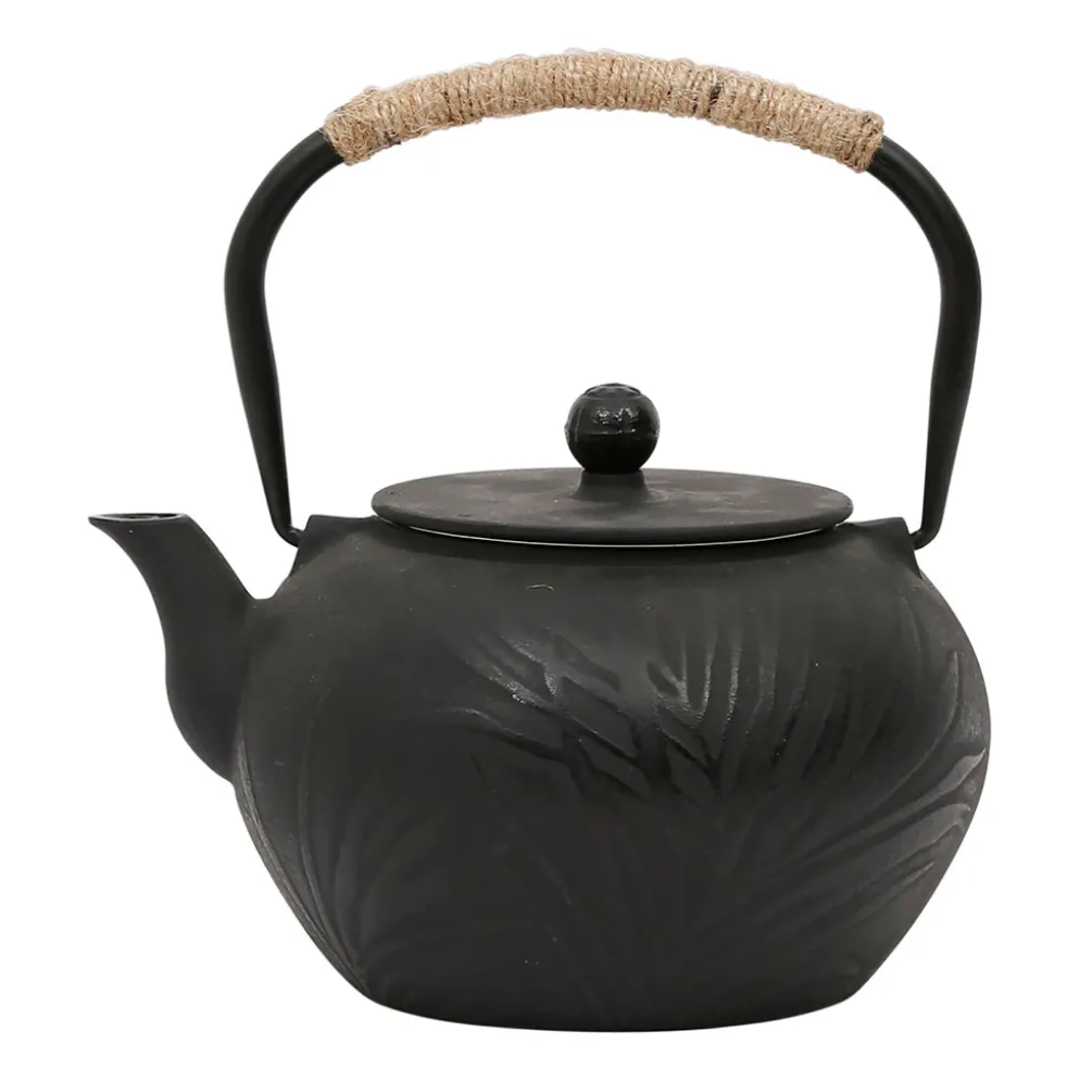 Théière en fonte noir avec filtre inox 1.5l - Exaltation