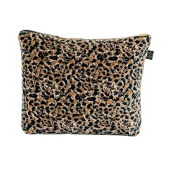 Trousse en coton léopard brun - Gairo