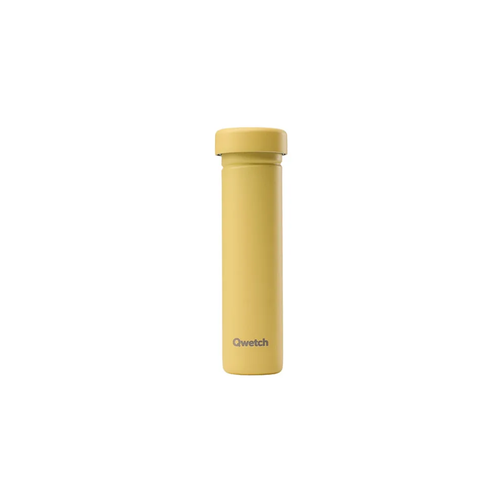 Tube pour 12 pastilles Solid Drinks en inox jaune