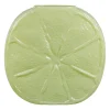 Vase citron en verre vert h15cm - Vitoria