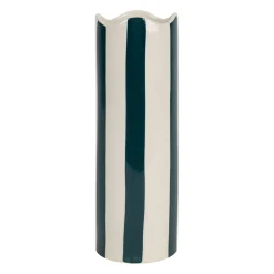 Vase en grès émeraude h23.5cm - Artist