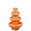 Vase en verre recyclé orange h22cm - Sira