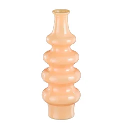 Vase en verre recyclé rose h40cm - Sira