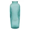 Vase en verre recyclé turquoise h72cm - Aheli