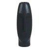 Vase Face Noir 11.5X10.5Xh31Cm Gres