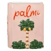 Vase livre en dolomite rose pâle h26cm