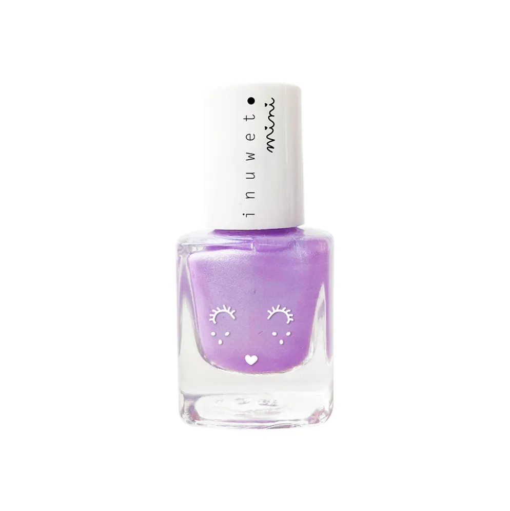 Vernis à l'eau végan et naturel enfants parfum myrtille