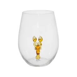 Verre à eau homard en verre borosilicate ambre 50cl
