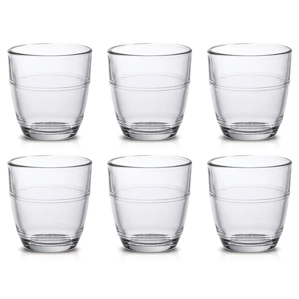 Verres à eau x6 22cl - Gigogne