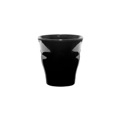Verres à eau x6 noir 9cl - Picardie