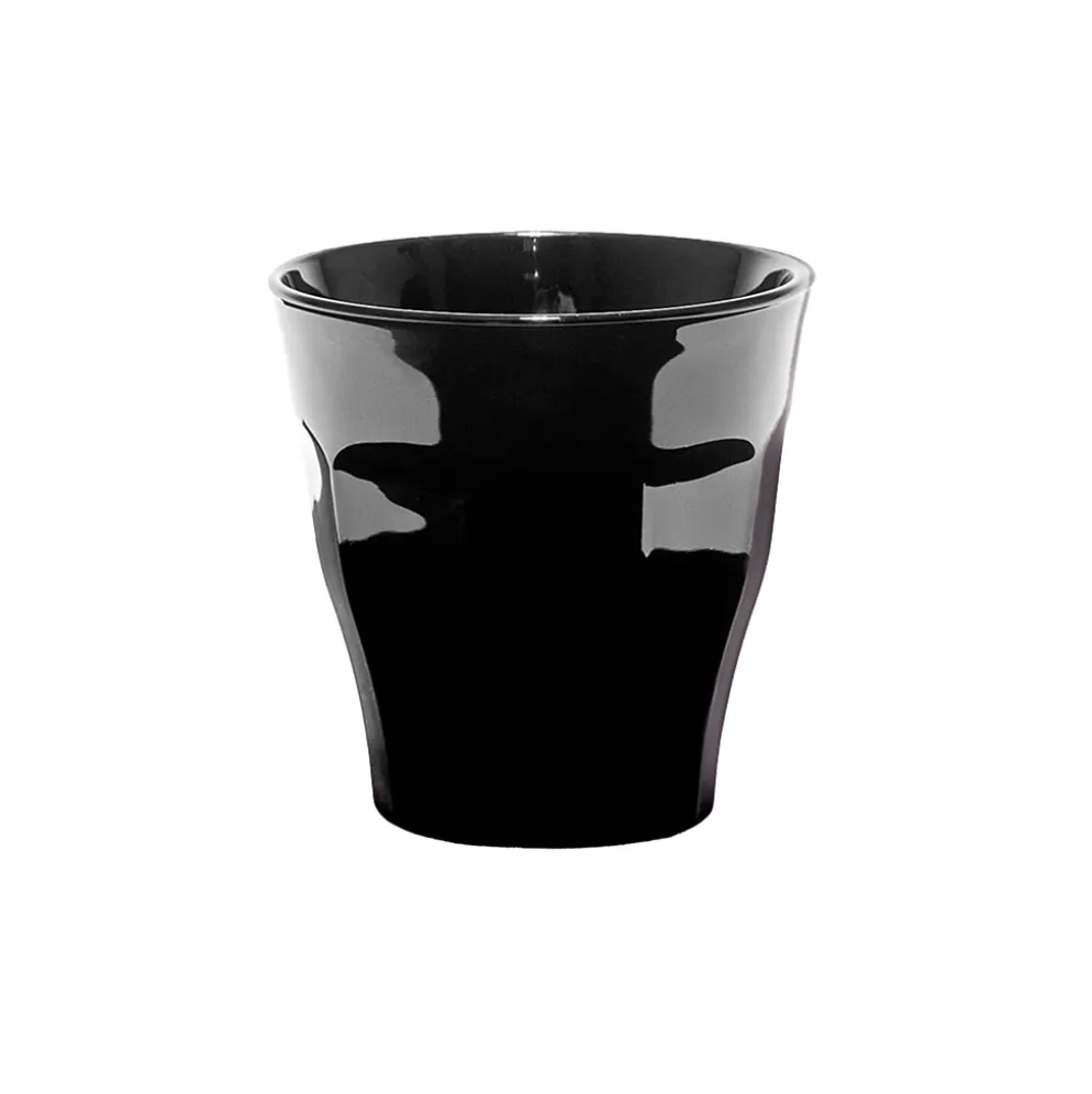 Verres à eau x6 noir 25cl - Picardie