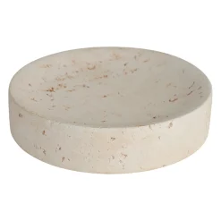 Vide poche en ciment écru moucheté d11cm - Organic