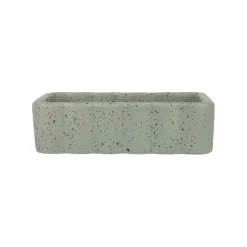 Vide poche en grès sauge moucheté 14x10cm - Aurore