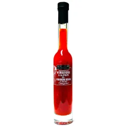 Vinaigre de cidre pulpe de poivrons rouges & basilic 20cl